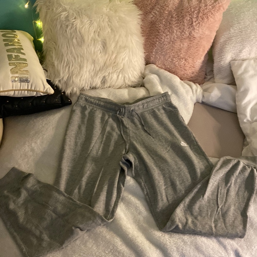 Gray Nike womens joggers size small